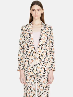 Women Sisley Jackets & Coats<Long Printed Jacket