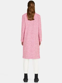 Women Sisley Jackets & Coats<Long Yarn Dyed Coat