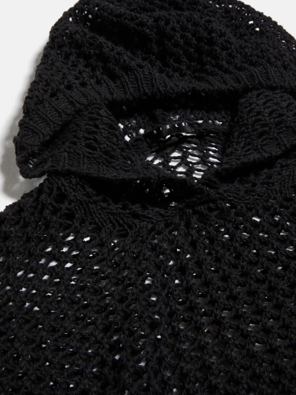 Girls Sisley Jumpers & Cardigans<Mesh Sweater With Hood
