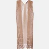 Women Sisley Accessories<Mesh Vest With Fringes