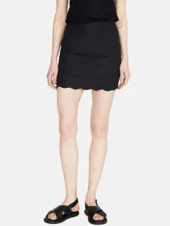 Women Sisley Skirts<Mini Skirt In Linen