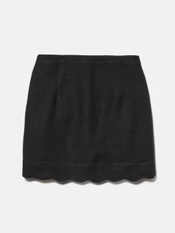 Women Sisley Skirts<Mini Skirt In Linen