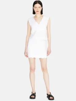 Women Sisley Skirts<Mini Skirt In Linen