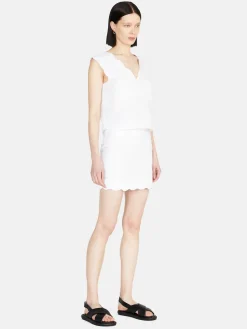 Women Sisley Skirts<Mini Skirt In Linen