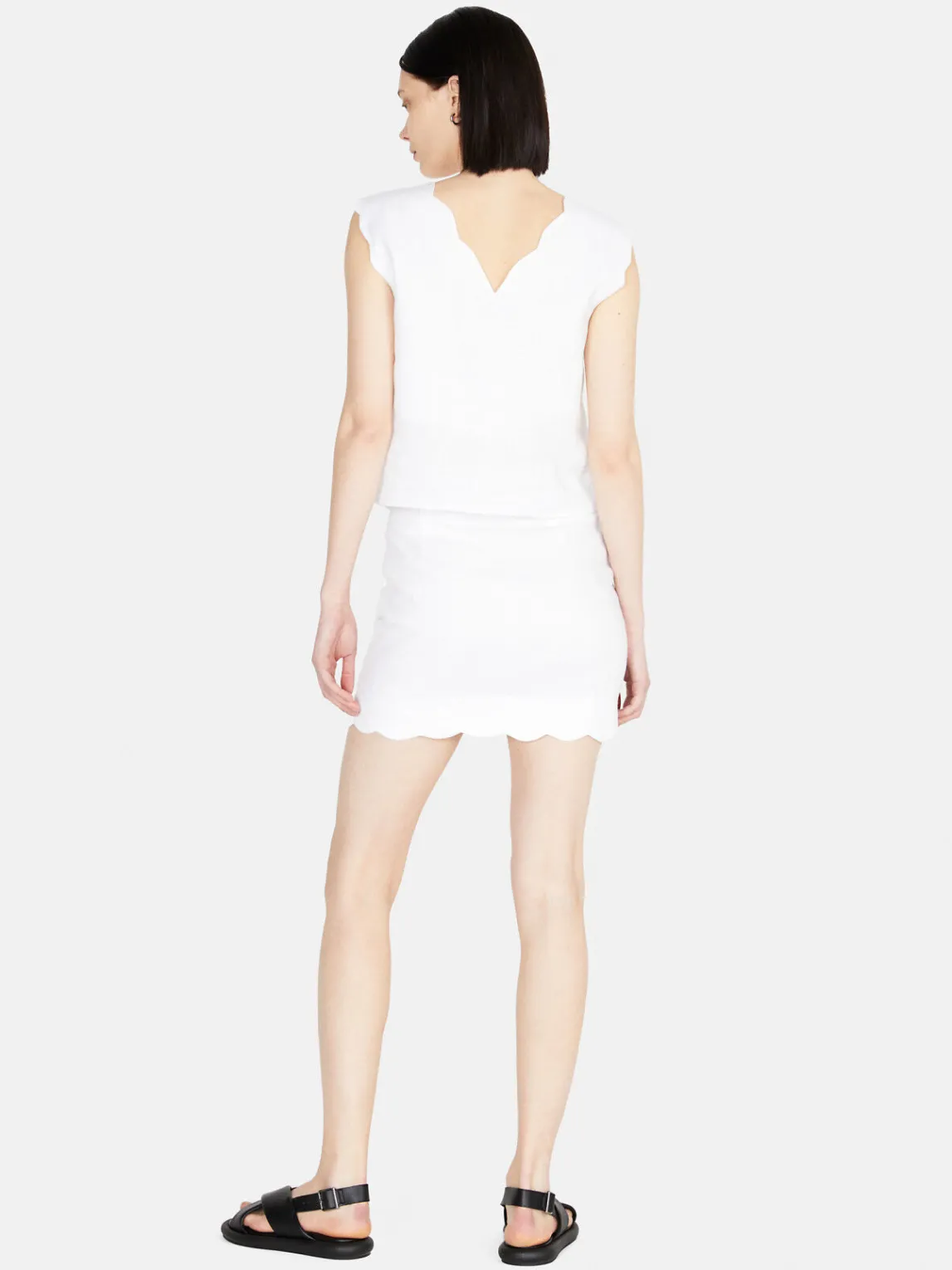 Women Sisley Skirts<Mini Skirt In Linen