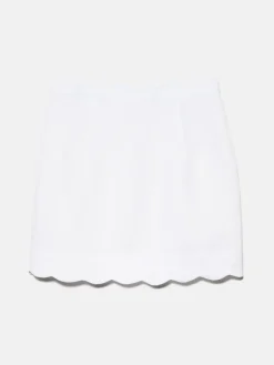 Women Sisley Skirts<Mini Skirt In Linen