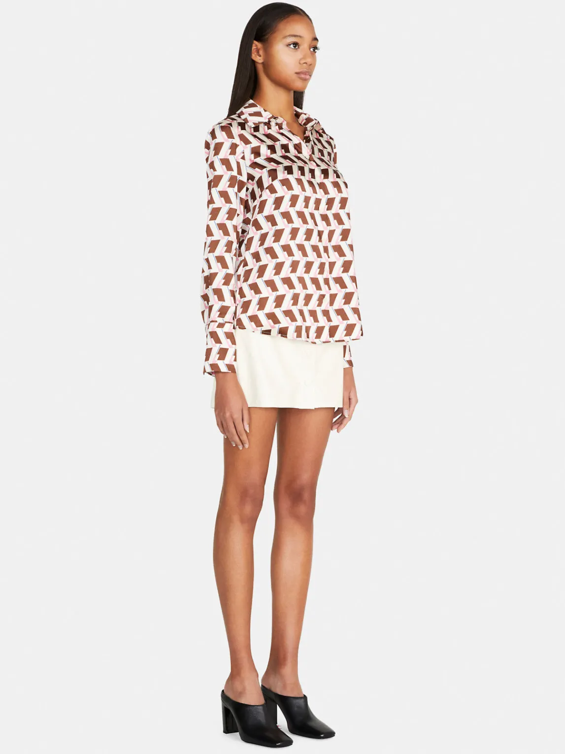 Women Sisley Skirts<Mini Skirt With Buttons