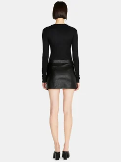 Women Sisley Skirts<Mini Skirt With Buttons