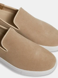 Men Sisley Shoes<Moccasins In Suede Leather