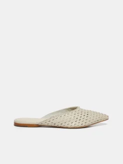 Women Sisley Shoes<Mules In Braided Leather