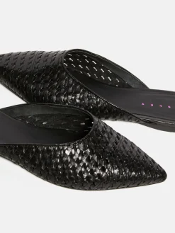 Women Sisley Shoes<Mules In Braided Leather
