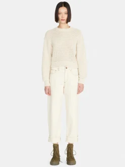 Women Sisley Jeans<Natural Colored Baggy Fit Jeans