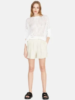 Women Sisley Jumpers & Knitwear<Open-Knit Oversized Sweater