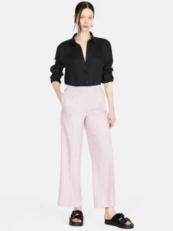 Women Sisley Trousers<Palazzo Trousers In Linen Blend