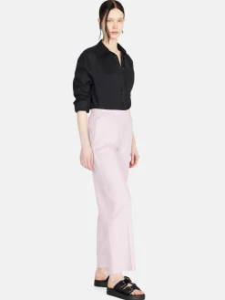Women Sisley Trousers<Palazzo Trousers In Linen Blend