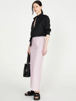 Women Sisley Trousers<Palazzo Trousers In Linen Blend