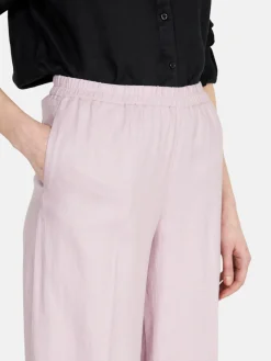 Women Sisley Trousers<Palazzo Trousers In Linen Blend