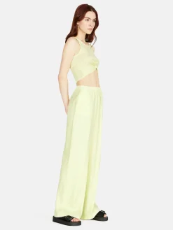 Women Sisley Trousers<Palazzo Trousers In Linen Blend