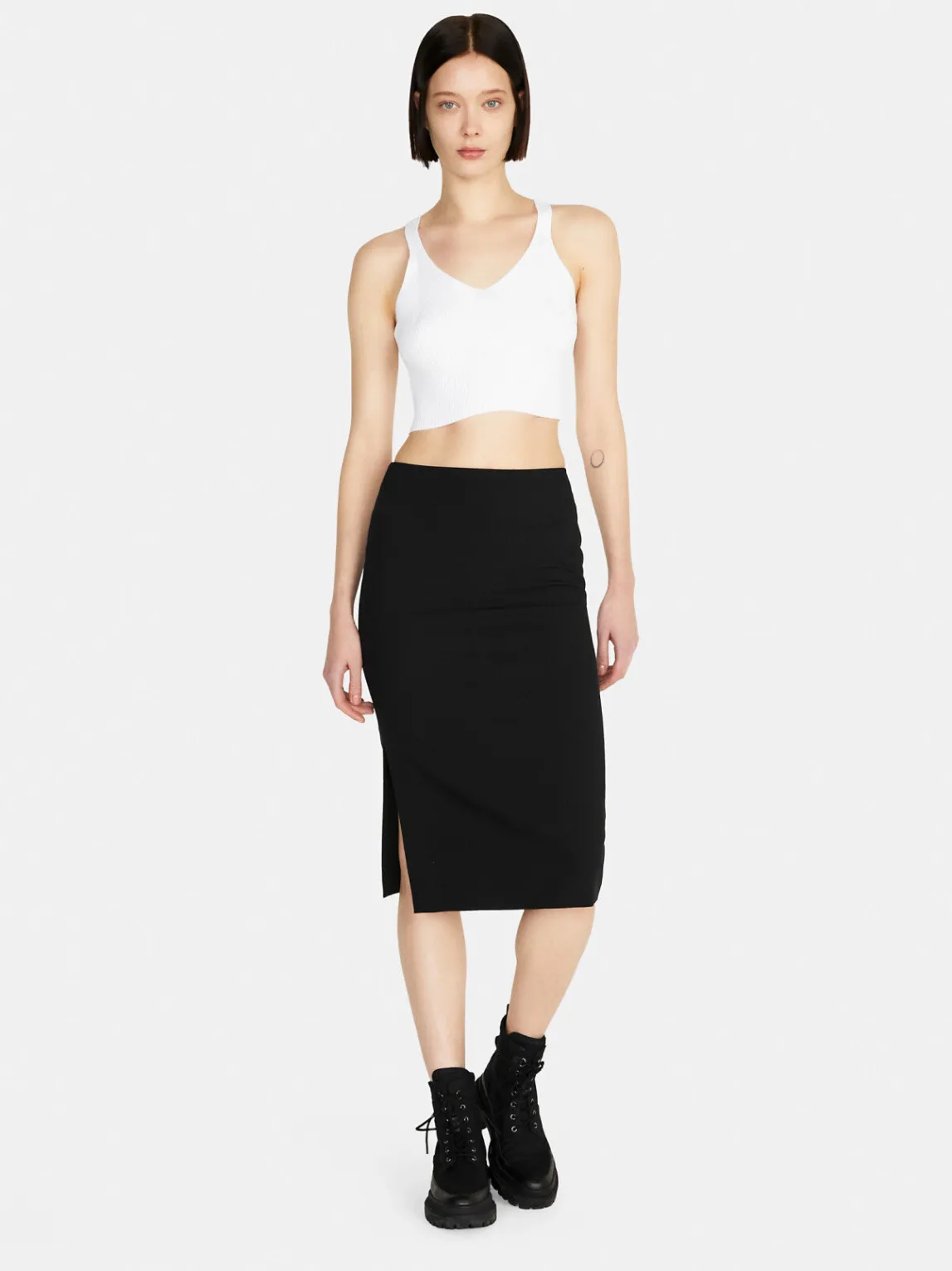 Women Sisley Skirts<Pencil Skirt With Slit