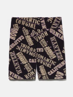 Girls Sisley Trousers & Skirts<Printed Cycling Shorts