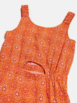 Girls Sisley Dresses & Jumpsuits<Printed Jumpsuit With Porthole