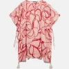 Women Sisley Accessories<Printed Kaftan With Tassels