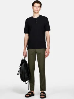 Men Sisley Trousers<Printed Slim Fit Trousers