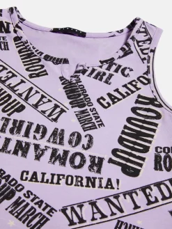 Girls Sisley Tops & T-Shirts<Printed Top