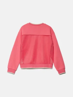 Girls Sisley Jumpers & Cardigans<Pullover Sweatshirt With Mesh