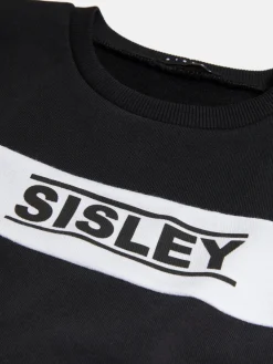Boys Sisley Jumpers & Cardigans<Pullover Sweatshirt With Logoed Band