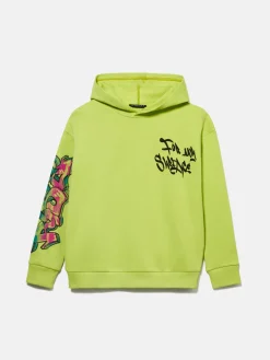Boys Sisley Jumpers & Cardigans<Pullover Sweatshirt With Graffiti Print