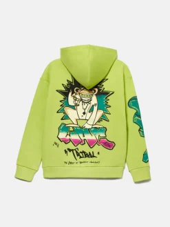 Boys Sisley Jumpers & Cardigans<Pullover Sweatshirt With Graffiti Print