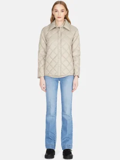 Women Sisley Jackets & Coats<Quilted Shirt-Jacket