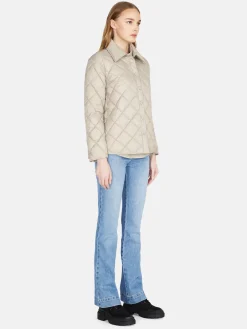 Women Sisley Jackets & Coats<Quilted Shirt-Jacket