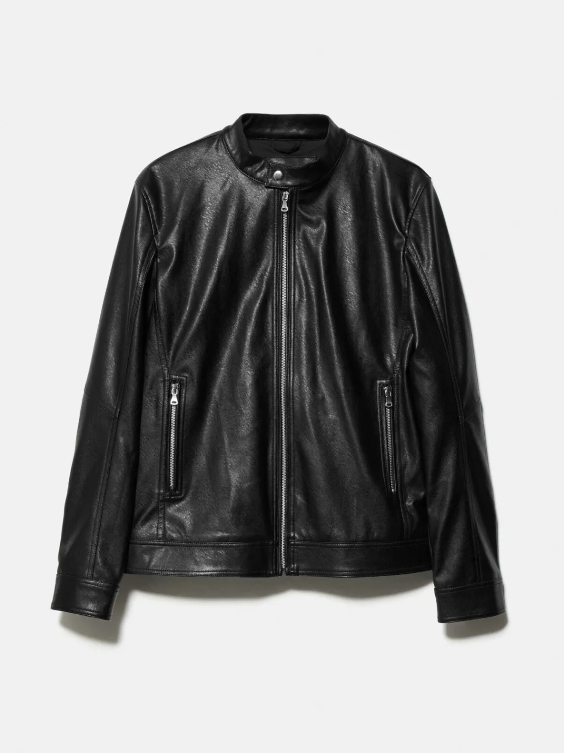 Men Sisley Jackets & Coats<Regular Fit Biker Jacket