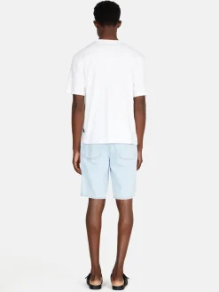 Men Sisley Trousers<Regular Fit Denim Bermudas