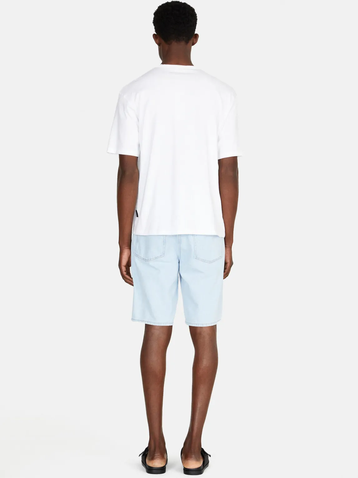 Men Sisley Trousers<Regular Fit Denim Bermudas