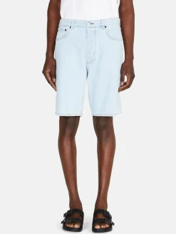 Men Sisley Trousers<Regular Fit Denim Bermudas