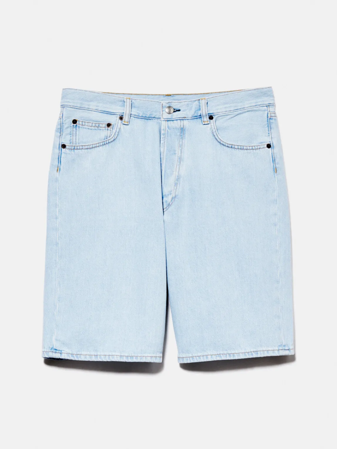 Men Sisley Trousers<Regular Fit Denim Bermudas