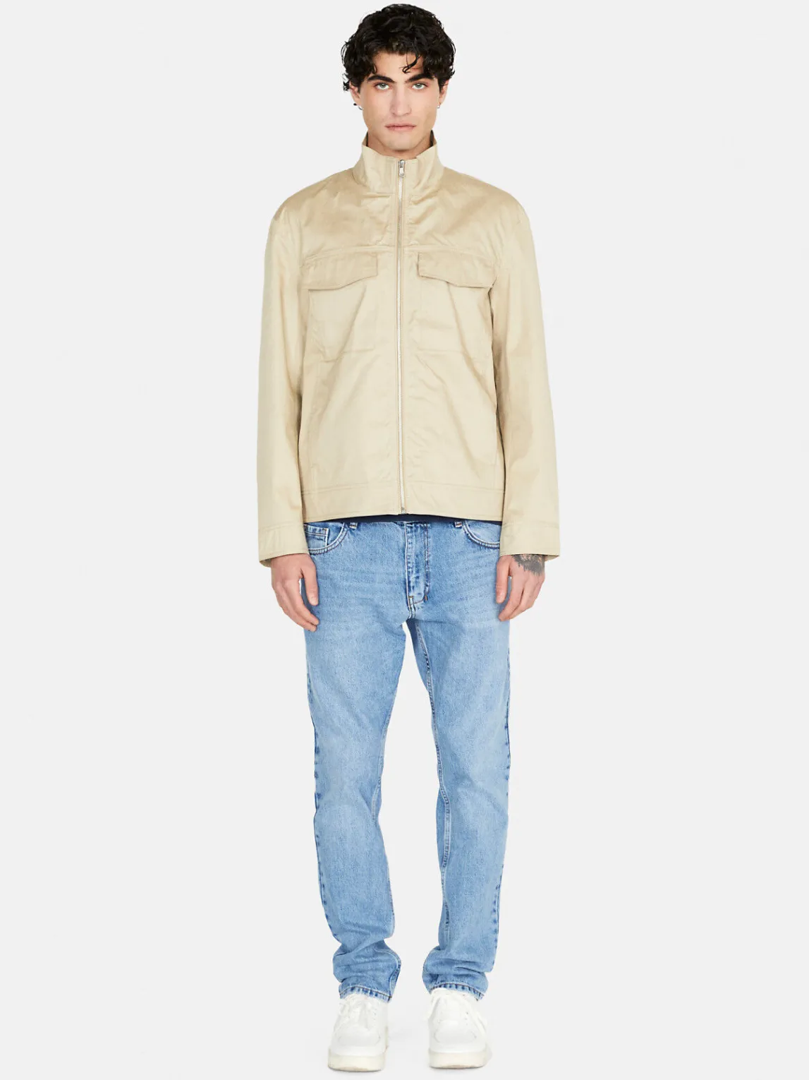 Men Sisley Jackets & Coats<Regular Fit Jacket