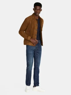 Men Sisley Jackets & Coats<Regular Fit Jacket-Shirt