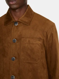 Men Sisley Jackets & Coats<Regular Fit Jacket-Shirt