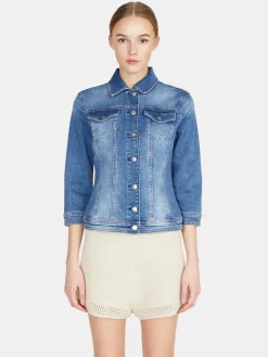 Women Sisley Jackets & Coats<Regular Fit Jean Jacket
