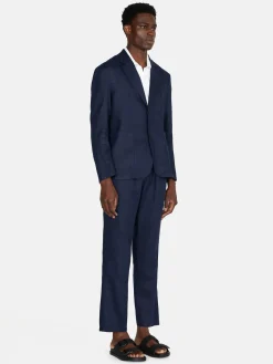 Men Sisley Jackets & Coats<Relaxed Fit 100% Linen Jacket
