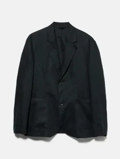 Men Sisley Jackets & Coats<Relaxed Fit 100% Linen Jacket