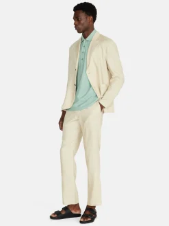 Men Sisley Jackets & Coats<Relaxed Fit 100% Linen Jacket