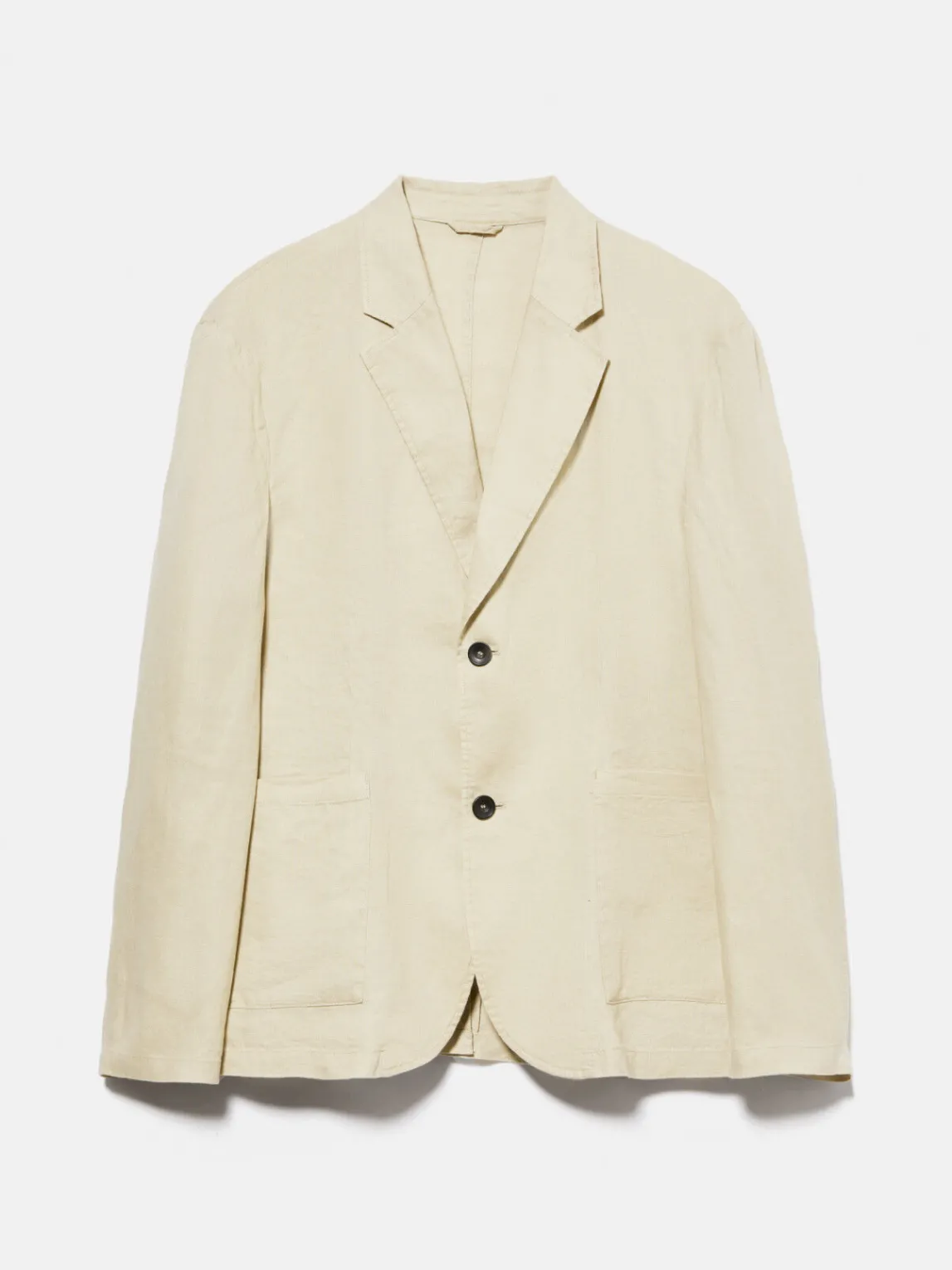 Men Sisley Jackets & Coats<Relaxed Fit 100% Linen Jacket