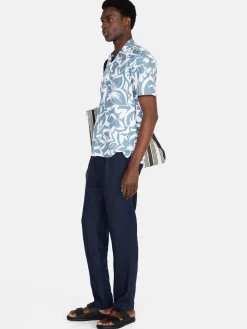 Men Sisley Trousers<Relaxed Fit 100% Linen Trousers