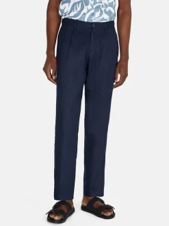 Men Sisley Trousers<Relaxed Fit 100% Linen Trousers