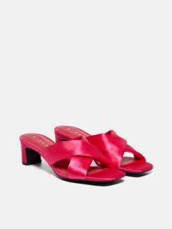 Women Sisley Shoes<Sandals In Satin